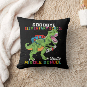 Dag Basisschool, Hallo Middelbare School T Rex Kussen