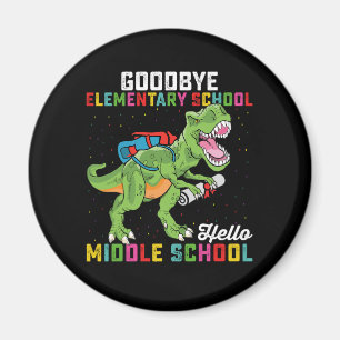 Dag Basisschool, Hallo Middelbare School T Rex Magneet