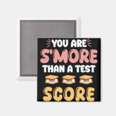 Dag ben je meer dan een test score leraar student magneet (Voorkant / Achterkant)