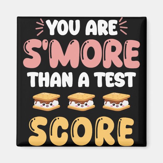 Dag ben je meer dan een test score leraar student magneet (Voorkant)