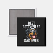 Dag. Beste rottweiler vader ooit hond vader Magneet (Voorkant / Achterkant)