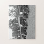 Dag bij Antiek trekker Show 2 Familie Fun Time Legpuzzel (Verticaal)