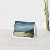 Dag bij de Beach Retirement Card Kaart (Voorkant)