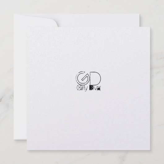 Dag bij de Spa-uitnodigingen Kaart (Achterkant)