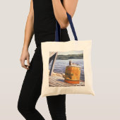 Dag bij het meer van 1996 tote bag (Voorkant (product))