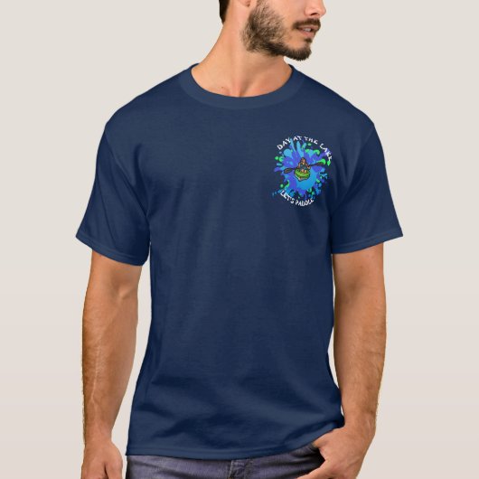 Dag bij het meer van T-Shirt (Voorkant)
