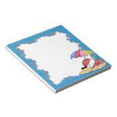 Dag bij het strand Notitieblok (Schuin)