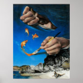 Dag bij het strand poster (Voorkant)