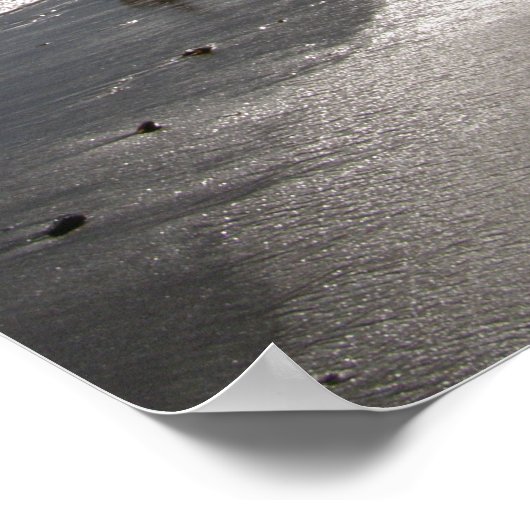 Dag bij het strand poster (Hoek)