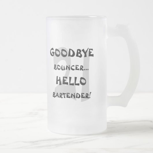 Dag Bouncer...Hallo Bartender! Matglas Bierpul (Rechts)