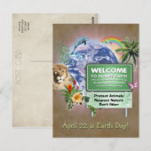 Dag 🌱 briefkaart (Voorkant / Achterkant)