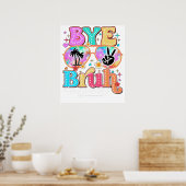 dag broer, fijne laatste dag poster (Keuken)