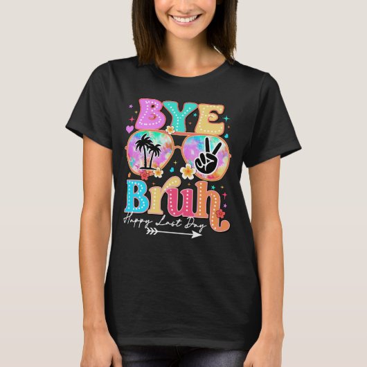 dag broer gelukkige laatste dag t-shirt (Voorkant)
