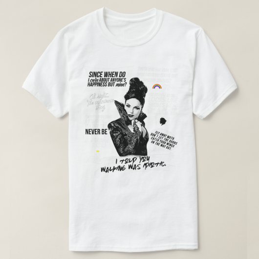 Dag cadeau voor de boze koningin Regina mills cite T-shirt (Design voorkant)