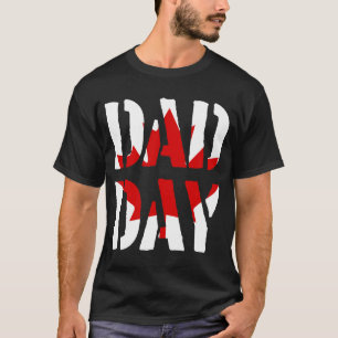 DAG Canada Happy Vaderdag. T-shirt
