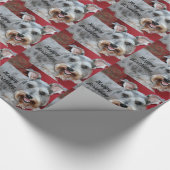 Dag, Coco, de mini schnauzer, cadeauomslag. Cadeaupapier (Hoek)