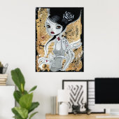 Dag, dag afdrukken poster (Thuiskantoor)