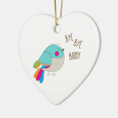 Dag Dag Birdy Keramisch Ornament (Links)