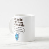 "Dag dag" Creationisten - Koffiemok (Voorkant links)