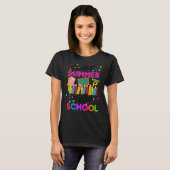 Dag Dag Dag Zomer Hallo School First Day Cute Stud T-shirt (Voorkant volledig)