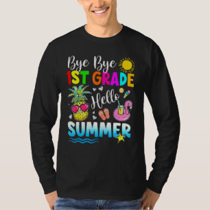Dag, dag, eerste graad Hallo zomerreces T-shirt