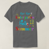 Dag dag Kindergarten Hallo Summer Kindergarten Gra T-shirt (Design voorkant)