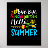Dag dag Kindergarten Hallo Summer Poster (Voorkant)