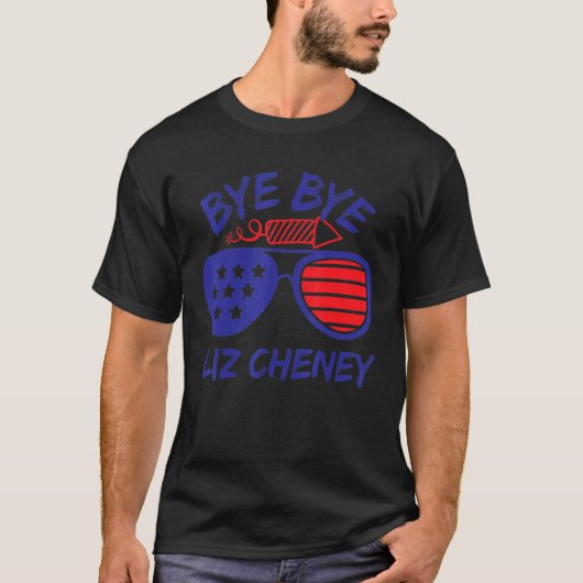 Dag dag Liz Cheney Anti Liz Cheney T-shirt (Voorkant)