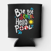 Dag Dag School Hallo Pool I Blikjeskoeler (Voorkant)