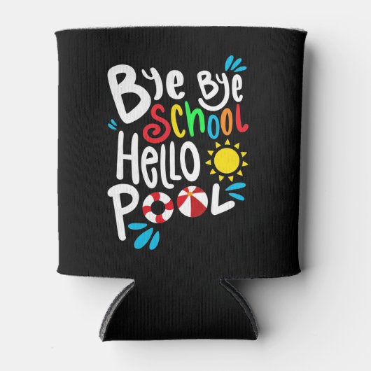 Dag Dag School Hallo Pool I Blikjeskoeler (Voorkant)