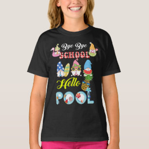 Dag Dag School Hallo Pool Shirt Summer Student Fun