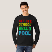 Dag Dag School Hallo Pool Summer T-shirt (Voorkant volledig)