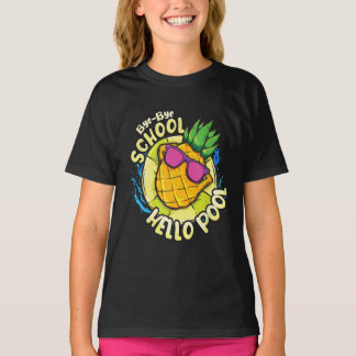 Dag Dag School Hallo Pool Summer T-shirt