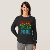 Dag Dag School Hallo Pool Summer T-shirt (Voorkant volledig)