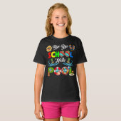 Dag Dag School Hallo Pool Teacher Squad Summer T-shirt (Voorkant volledig)