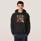 Dag Dag School Hallo Pool Teacher Summer Hoodie (Voorkant volledig)