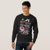Dag Dag School Hallo Pool Teacher Summer Trui (Voorkant volledig)