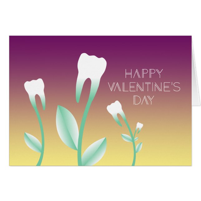 DAG DAGEN DAG bloeiende tanden (Voorkant Horizontaal)