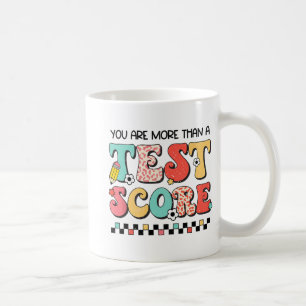 Dag dat je meer bent dan een test score leraar tes koffiemok