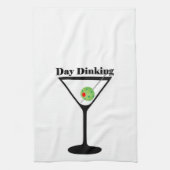 Dag Dinking - Pickleball Sport Handhanddoeken Theedoek (Verticaal)