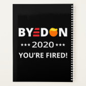 Dag Don 2020 Je bent bang! Funny Biden Harris Art Planner (Achterkant)