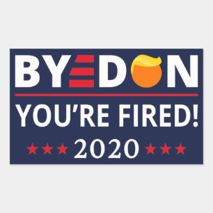 Dag Don 2020 Je bent grappig Biden Harris Art II Rechthoekige Sticker