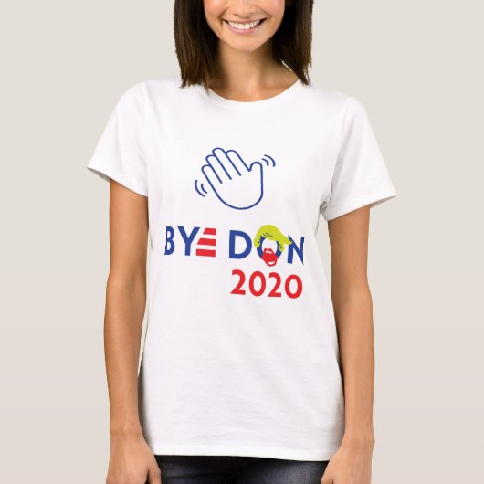 Dag Don 2020 (Trump versus Biden) Vrouwen T-Shirt (Voorkant)