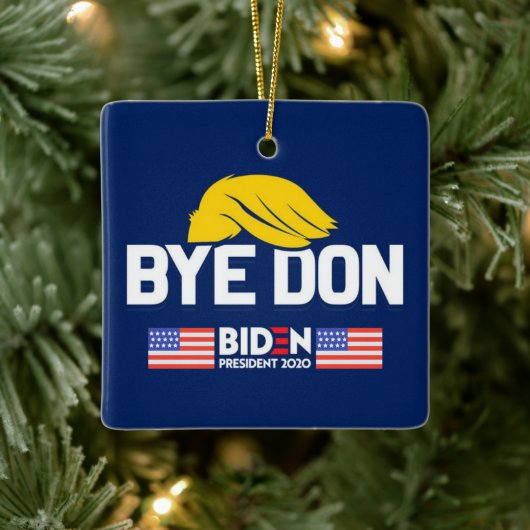 Dag Don BIDEN 2020 President HARRIS Keramisch Ornament (Boom)