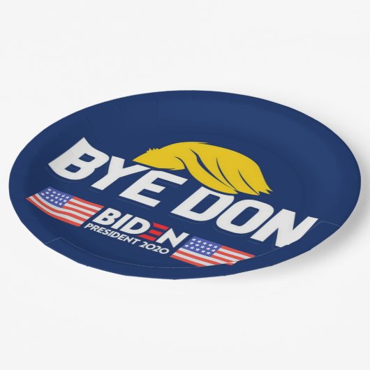 Dag Don BIDEN 2020 President HARRIS Papieren Bordje (Gekanteld)