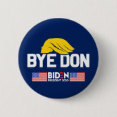 Dag Don BIDEN 2020 President HARRIS Ronde Button 5,7 Cm (Voorkant)