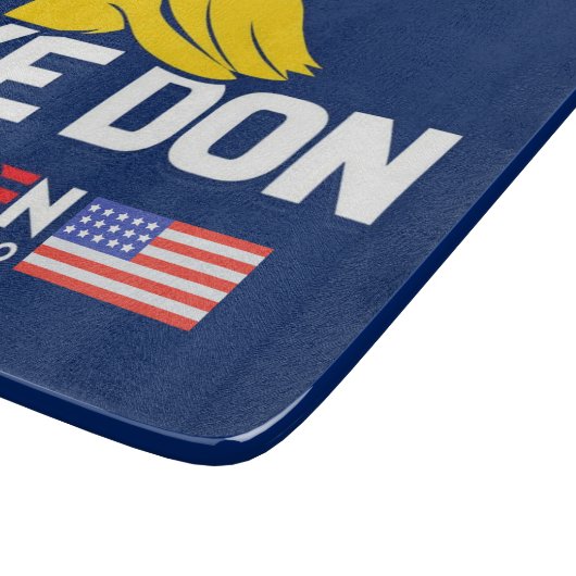 Dag Don BIDEN 2020 President HARRIS Snijplank (Hoek)