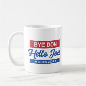 Dag Don Hallo Joe Biden 2020 Koffiemok (Links)