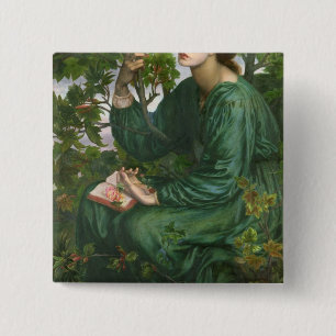 Dag Dream, 1880 Vierkante Button 5,1 Cm