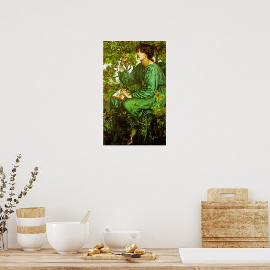 Dag Dream Poster van Dante Gabriel Rossetti (Keuken)